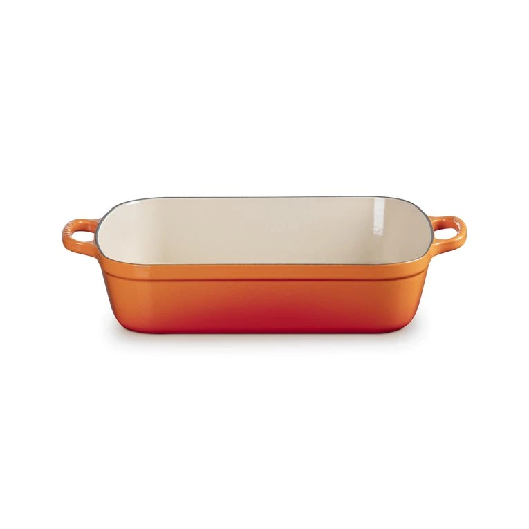 Le Creuset Rektangulær støbejernsbradepande, emaljeret