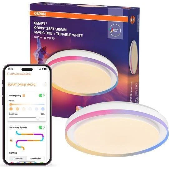 OSRAM SMART+ ORBIS ZEST 500 mm WiFi RGB + Tunable White