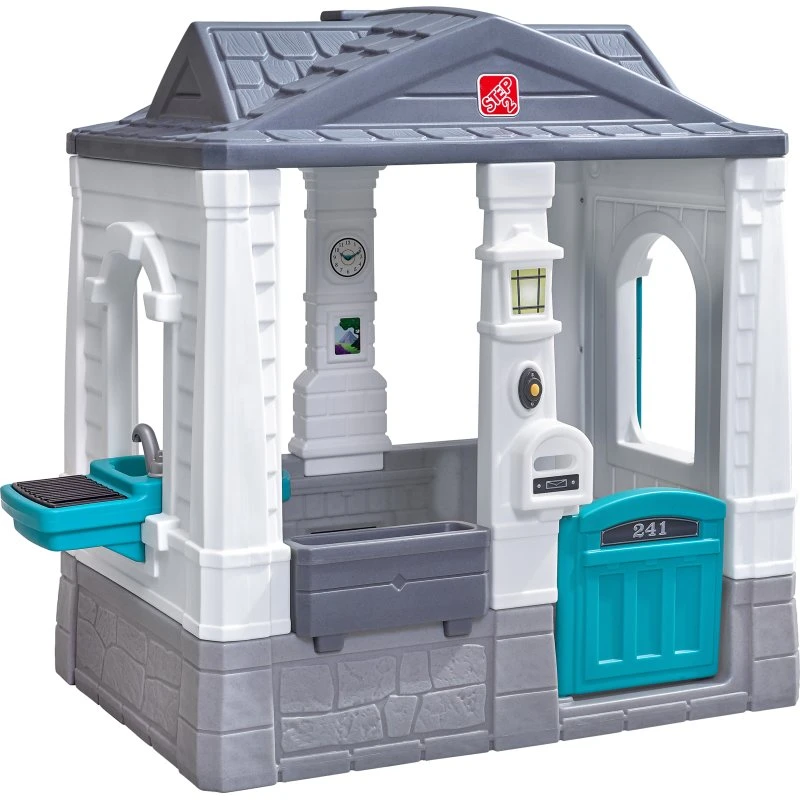 Step2 Neat & Tidy Cottage Homestyle legehus, Hvid/Grå