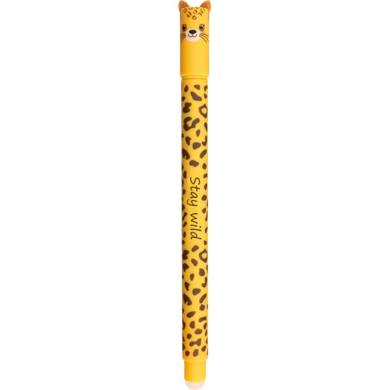 Eberhard Faber Gel Roller Animal Erase It! Leopard viskepen
