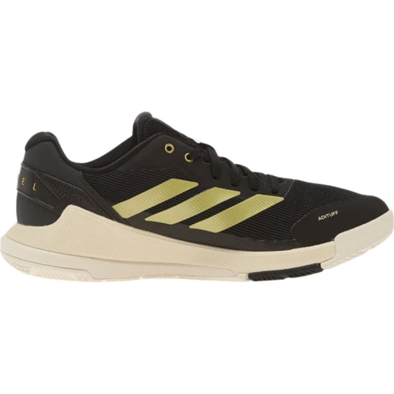 Adidas Crazyquick LS Padelsko - Off White/Core Black/Gold - 44