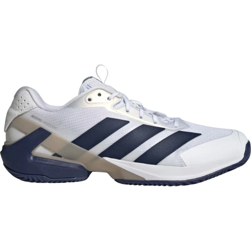 Adidas Adizero Ubersonic 5 Clay Cloud White/Dark Blue