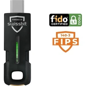 Swissbit iShield Key 2 USB-C FIDO2 sikkerhedsnøgle
