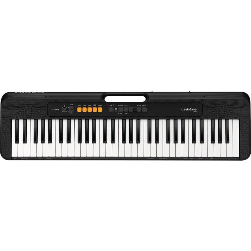 Casio CT-S100 Keyboard - 61 tangenter, sort/hvid