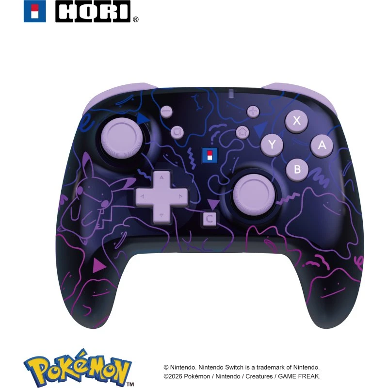 HORI Wireless HORIPAD Turbo (Ditto) Controller - Purple - Nintendo Switch 2