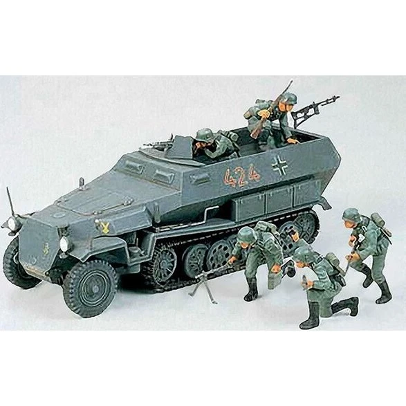 Tamiya German Hanomag Sdzkfz 251/1 Modelbyggesæt 1:35 (35020)