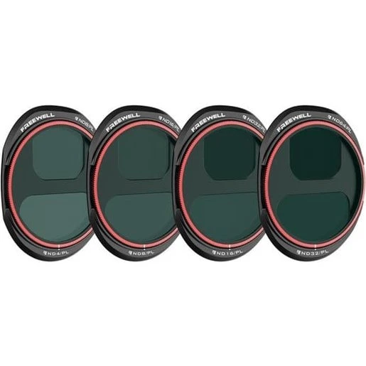 Freewell ND/PL Bright Day Filter Set til DJI Mavic 4 Pro (4 stk.)