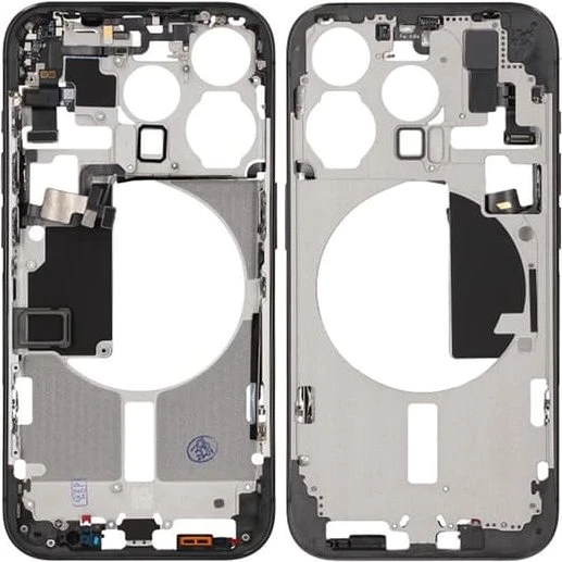 Apple iPhone 15 Pro Mellemramme med Smådele - Titanium Sort