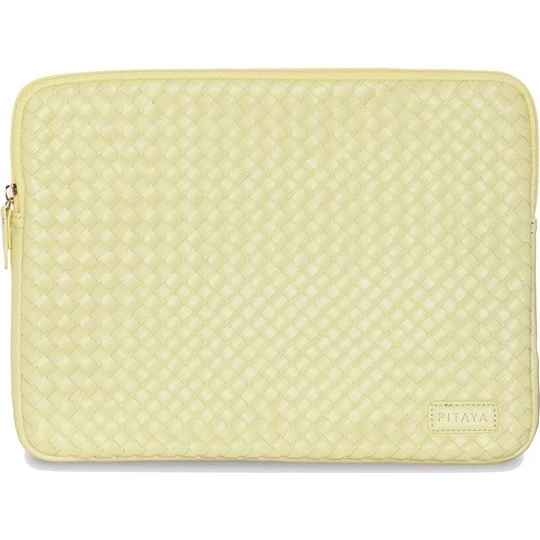 Pitaya Charlotte computersleeve 13" – light yellow