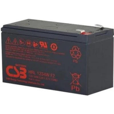 CSB HRL1234W F2 Batteri 12V 9Ah