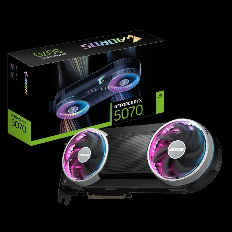 GIGABYTE AORUS GeForce RTX 5070 INFINITY 12GB GDDR7