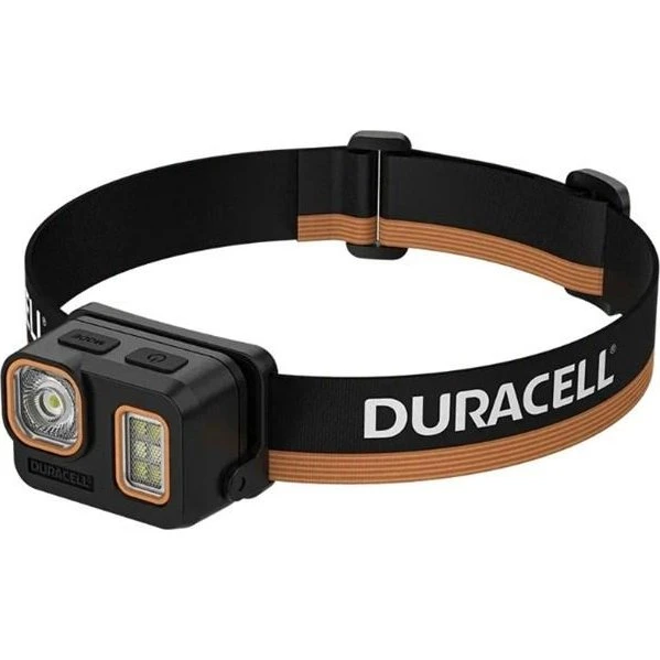 Duracell DH500R Pandelampe - Sort/Orange