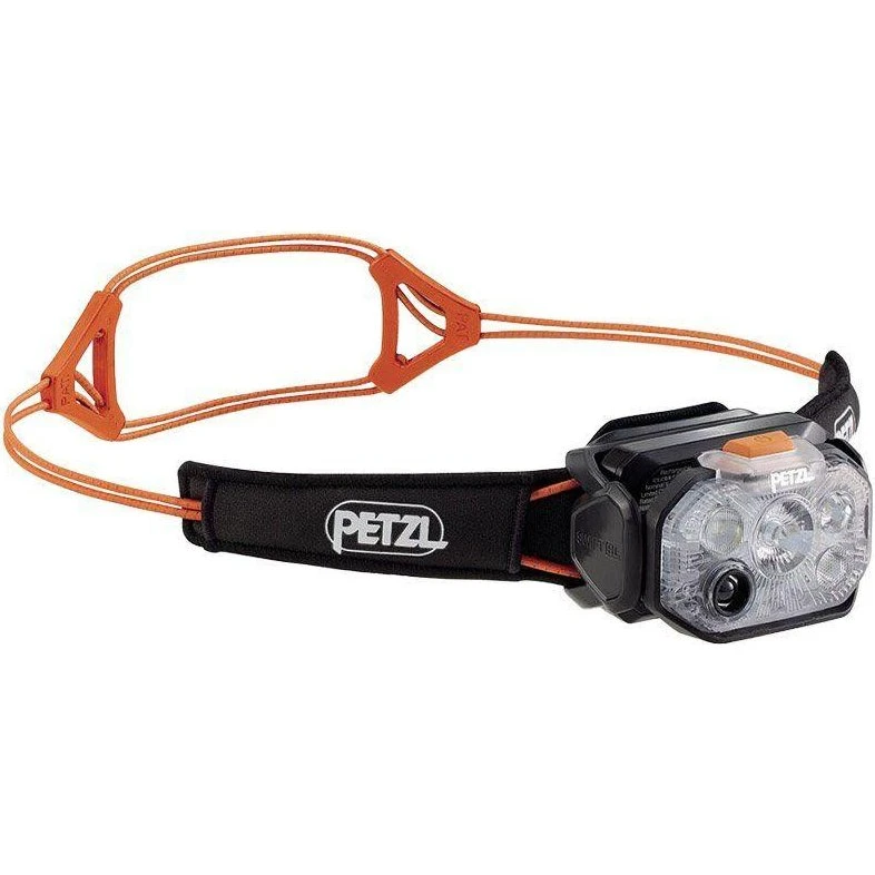 Petzl Swift RL Pandelampe - 1200 Lumen - Sort/Orange