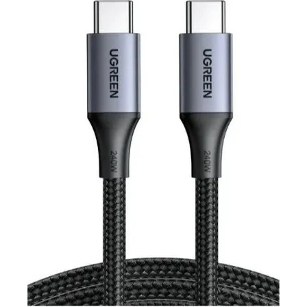 UGREEN US535 USB-C til USB-C-kabel 240W 2 m, Sort