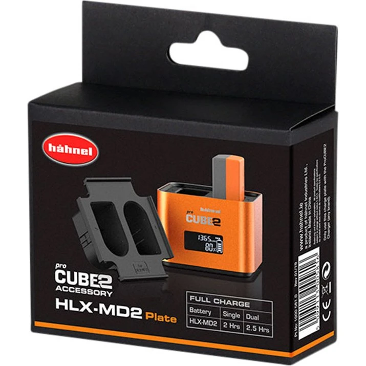 Hähnel ProCUBE 2 ladeplade til HLX-MD2 batterier