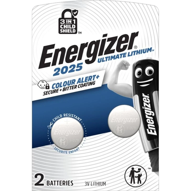 Energizer Ultimate Lithium CR2025 - 2 stk.