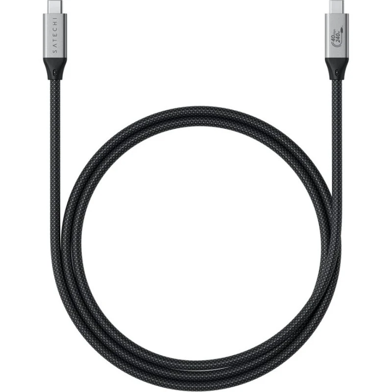 Satechi USB4 Pro kabel USB-C 1,2 m 240W 40 Gbps – Sort
