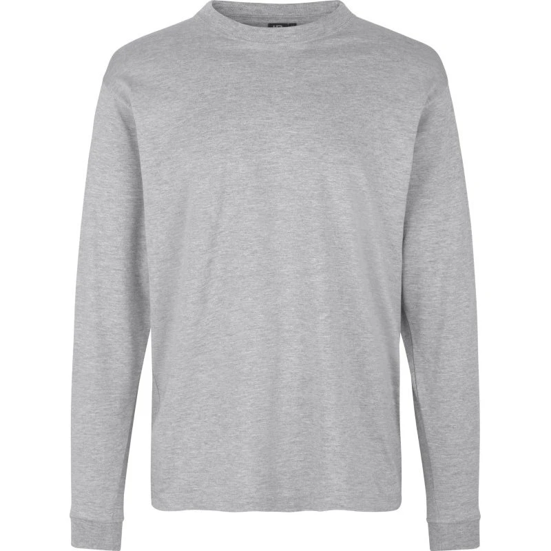 ID Identity Pro Wear langærmet T-shirt, grå melange, str. M