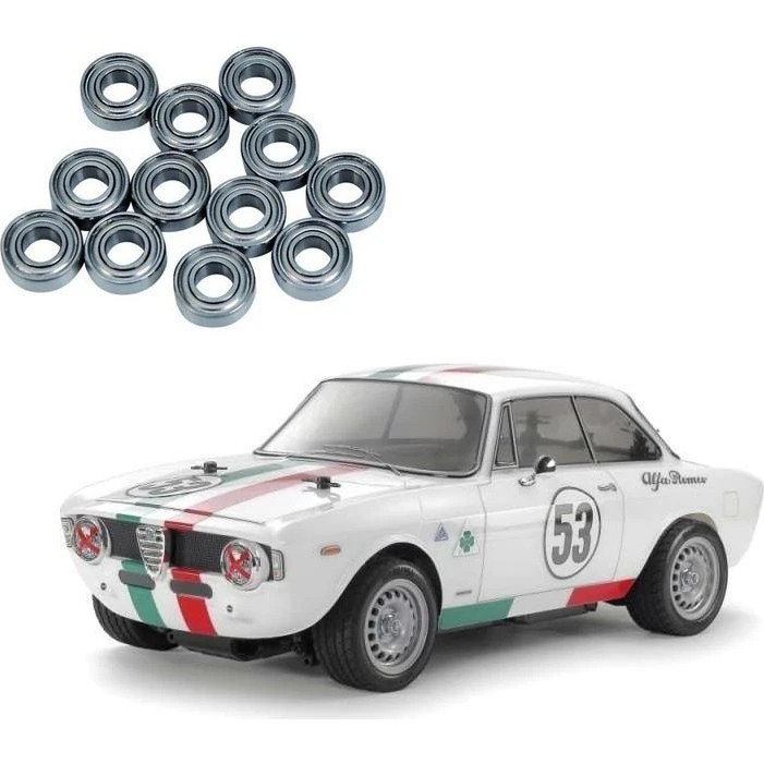 Tamiya 1:10 R/C Alfa Romeo Giulia GTA (forhåndsmalet karosseri)