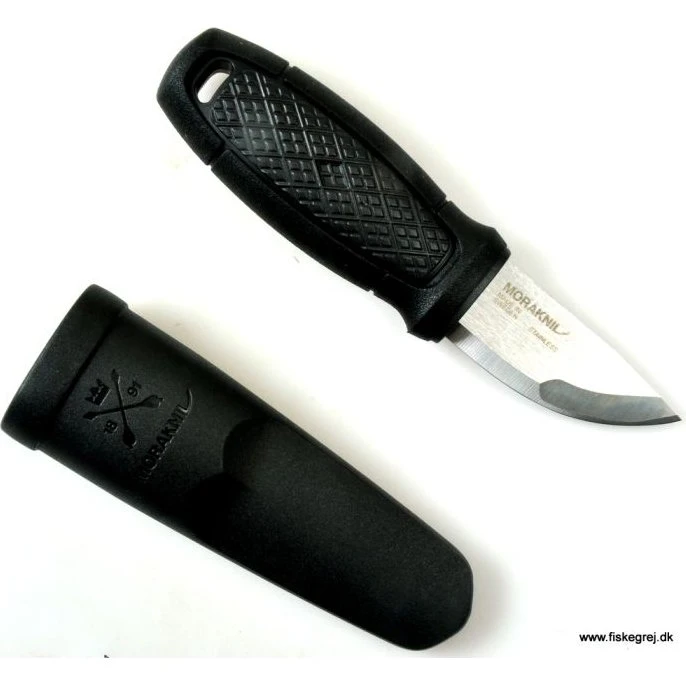 Mora Eldris Sort 12647 - Kompakt outdoor-kniv