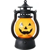 Muto Lille Sort Halloween Lanterne - Glad (A)