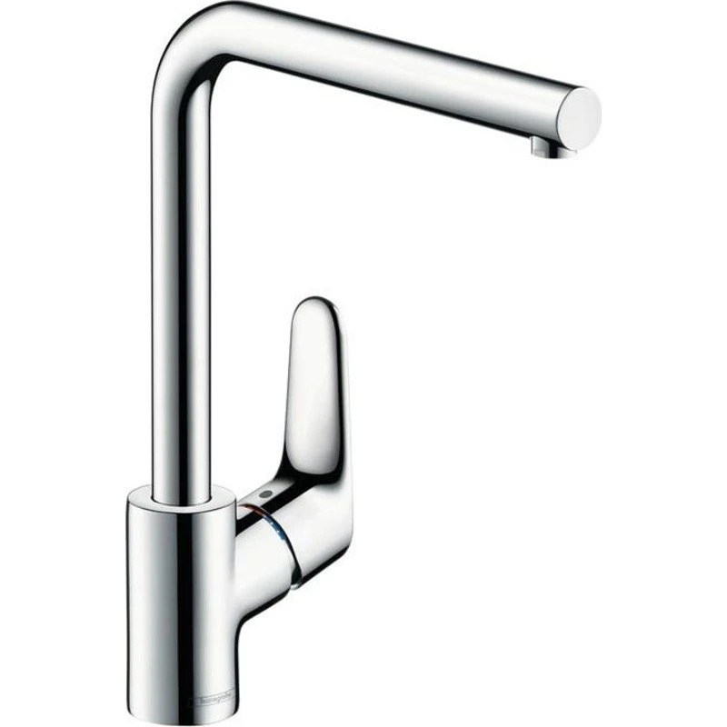 Hansgrohe Focus 1-grebs køkkenarmatur med L-tud - Krom