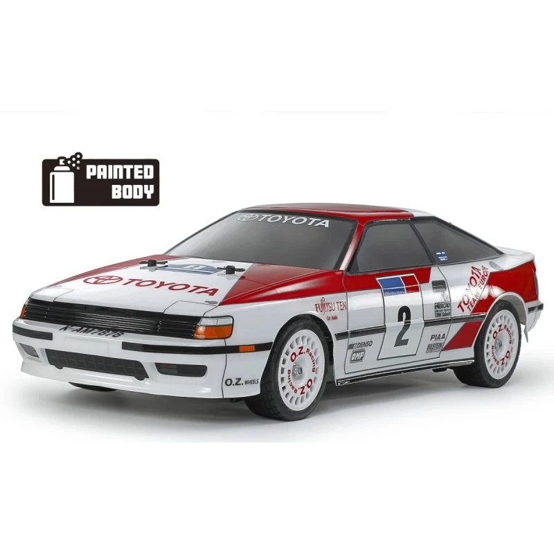 Tamiya 1/10 R/C Toyota Celica GT-Four (ST165) TT-02 (samlesæt)