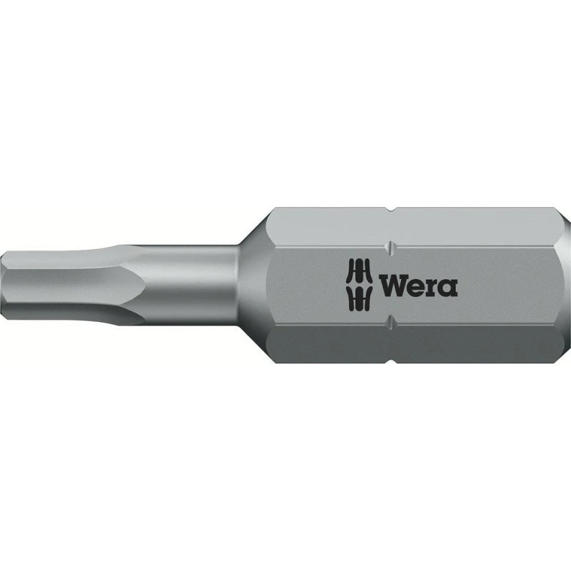Wera 840/1 Z Unbrako bit, 3,0 mm, 1/4" sekskant