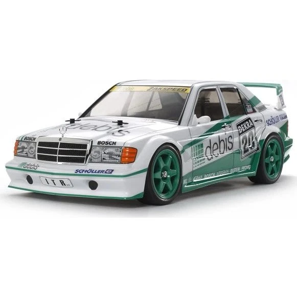Tamiya 1:10 R/C Mercedes‑Benz 190E 2.5‑16 EVO II Zakspeed (TT‑01E)
