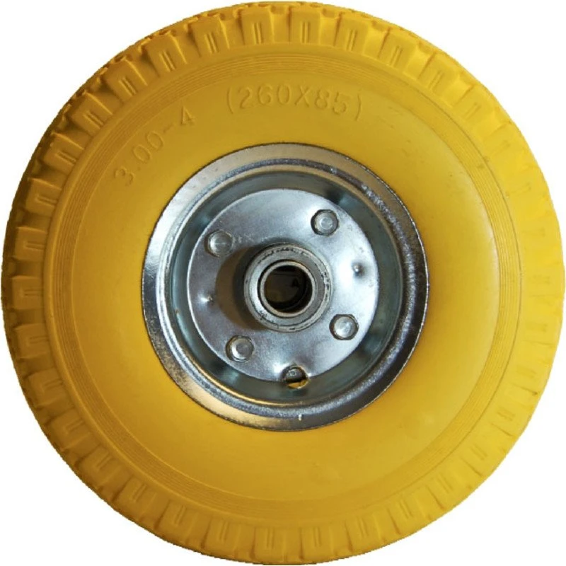 Hero Tools punkterfrit PUR-hjul til sækkevogn, Ø25cm (4")