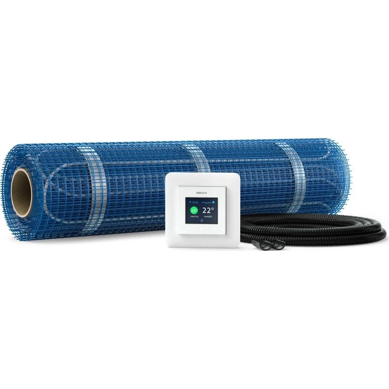 Ebeco ThermoFlex Gulvvarme Kit, WiFi, 150W, 1,25 m²