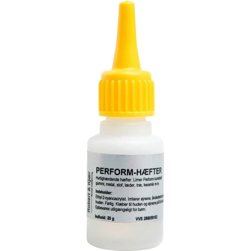 Perform hæfter 20g - Hurtighærdende cyanoacrylatlim