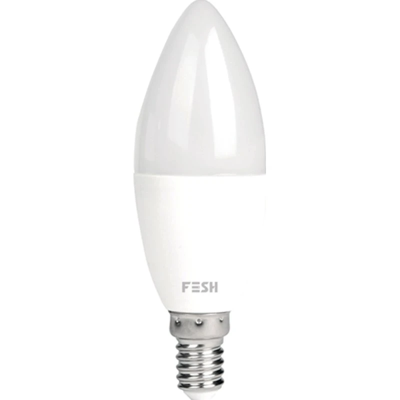 Fesh Smart E14 Kertepære, 6 stk, 5W, 2700-6500K, Multifarve