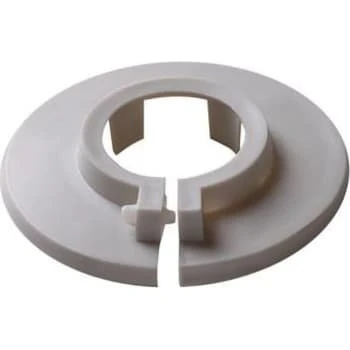 18mm grå roset 2-delt m/krave til 3/8" rør