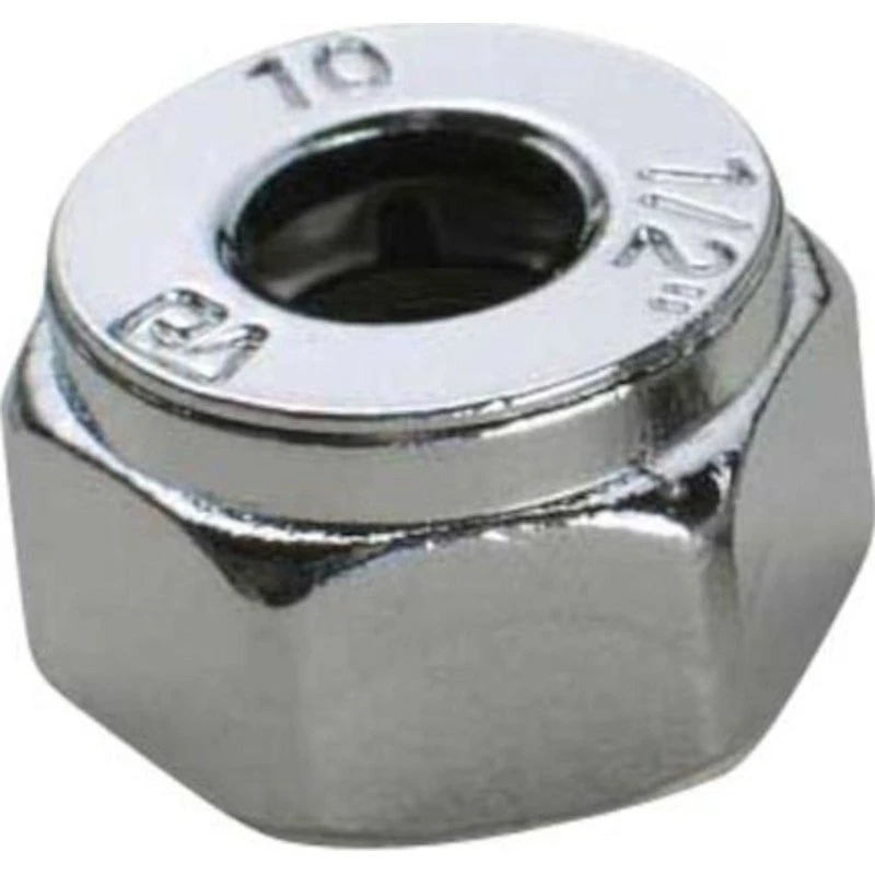 Omløber 1/2" x 10 mm i krom til armatur