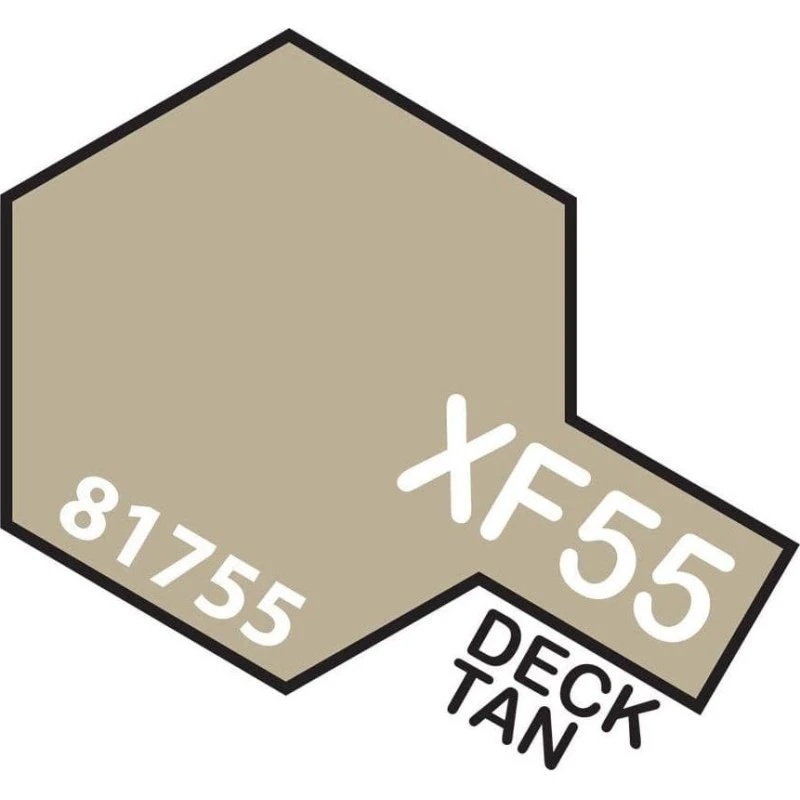 TAMIYA Mini Set XF-55 Deck Tan, 4×10 ml