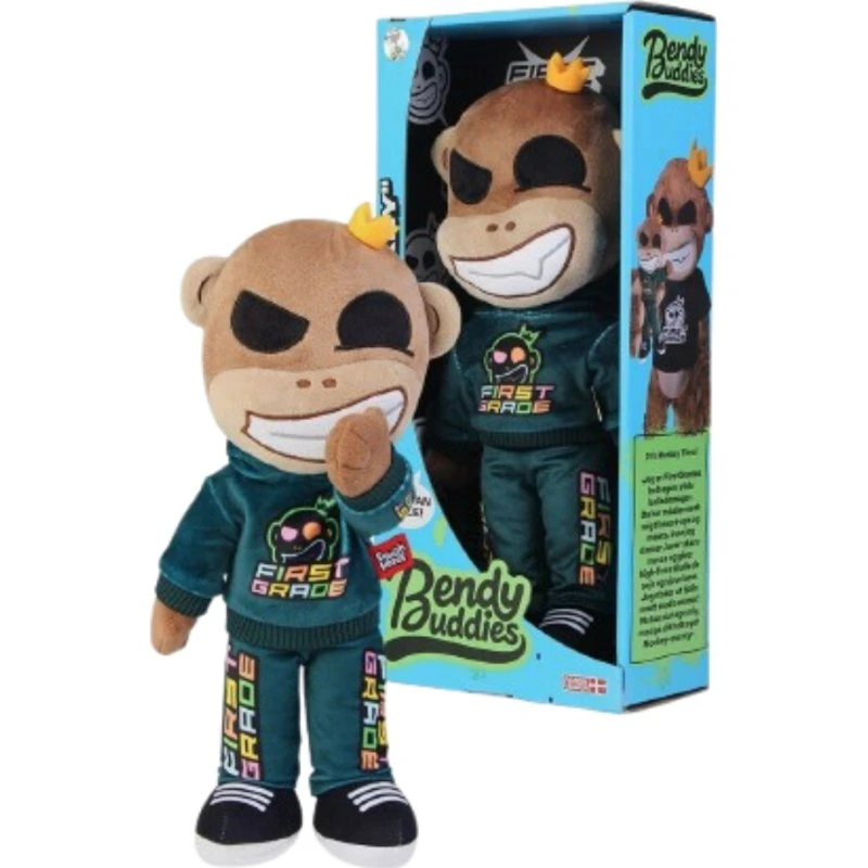 Firstgrade Bendy Buddies Monkey - Fleksibel bamse med lyd