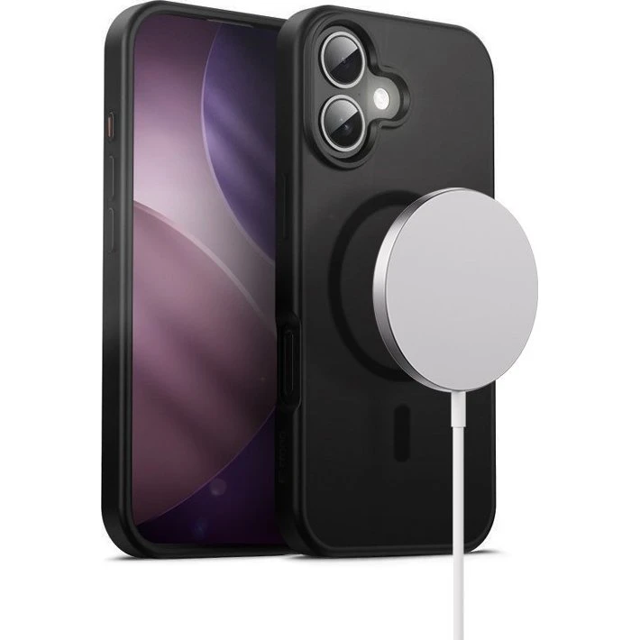 CRONG Hybrid Frost MAG Cover til iPhone 17 - Black
