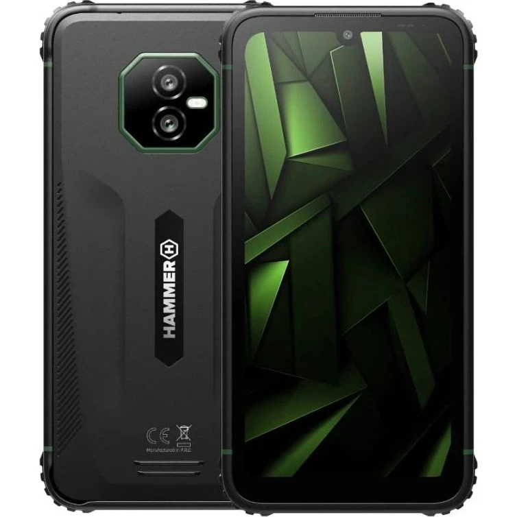 HAMMER Ranger 6/128 GB 15,2 cm 4G Smartphone - Sort