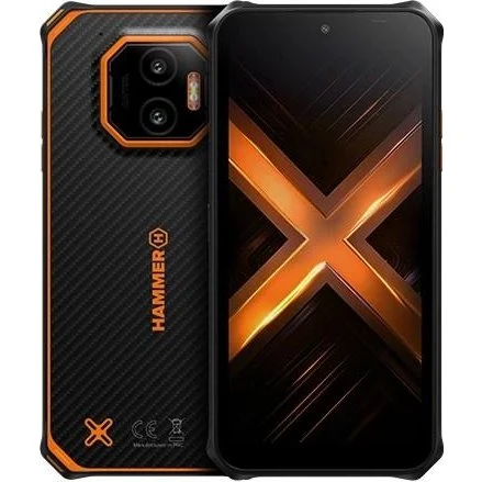 HAMMER Energy X2 5G 8/256 GB - Sort/Orange