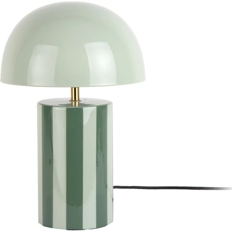Leitmotiv Rayado Bordlampe - Grøn - Stribet Metal