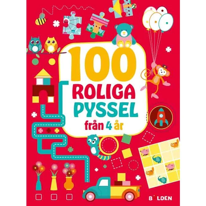 100 roliga pyssel från 4 år - Forlaget Bolden
