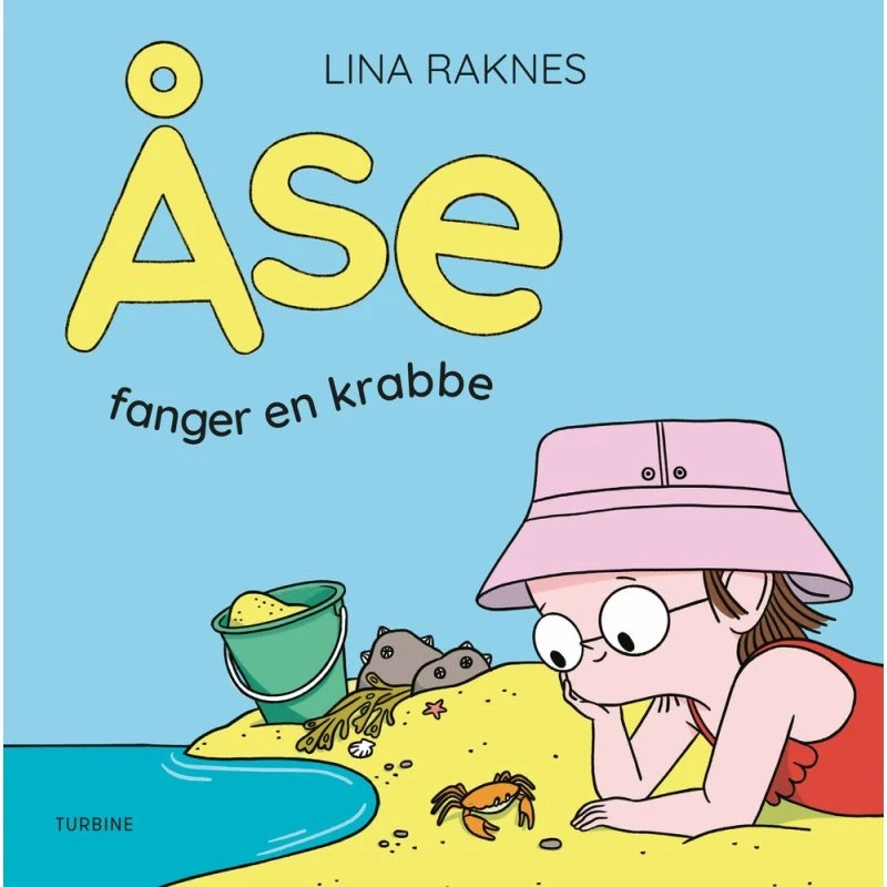 Åse fanger en krabbe - Børnebog
