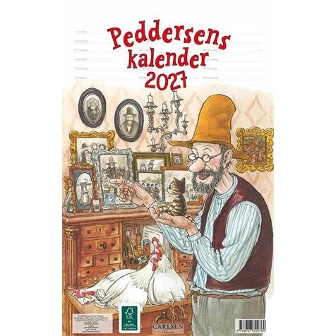 Peddersens kalender 2027 - Sven Nordqvist - Månedskalender