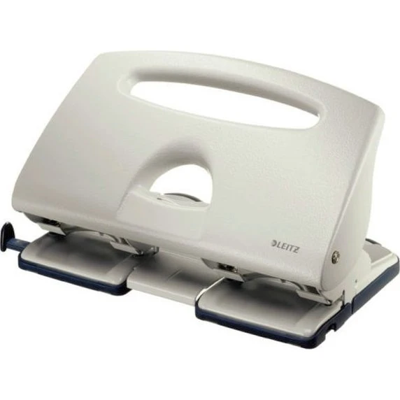 Leitz 5132 hulapparat 4-huls grå – til 40 ark