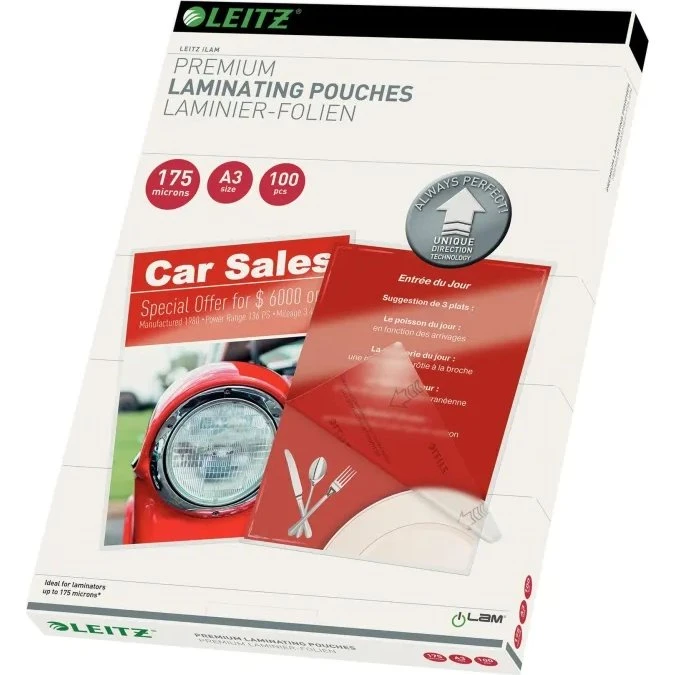 Leitz iLAM UDT laminatlommer A3 175 µm