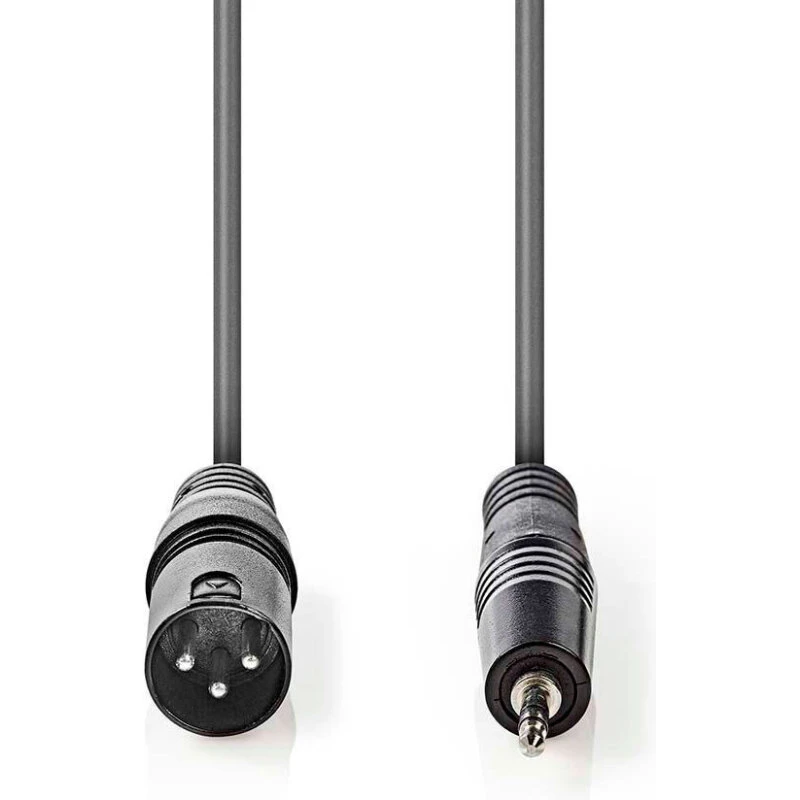 Nedis XLR til 3,5 mm adapterkabel 1,5 m (3-pin Han)