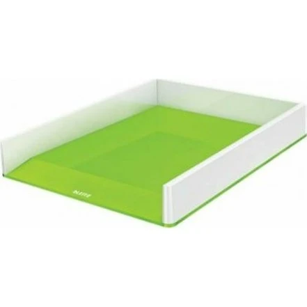 Leitz arkiveringsbakke A4, hvid/grøn (polystyren)