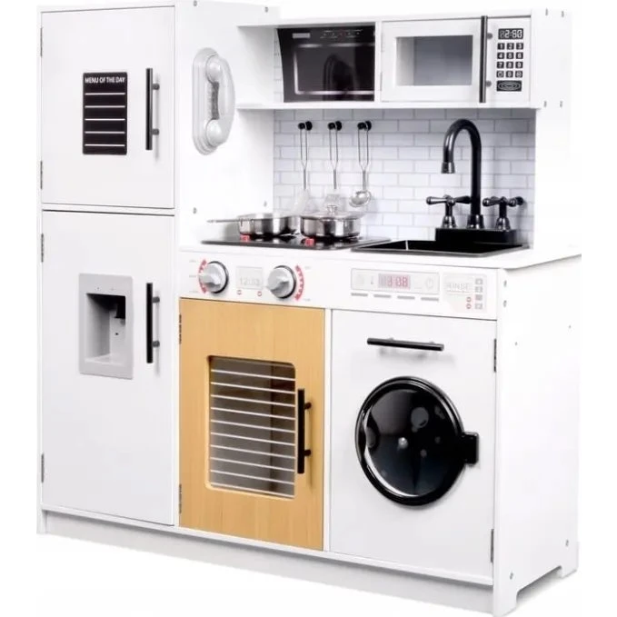 PROMIS Legekøkken i træ med tilbehør