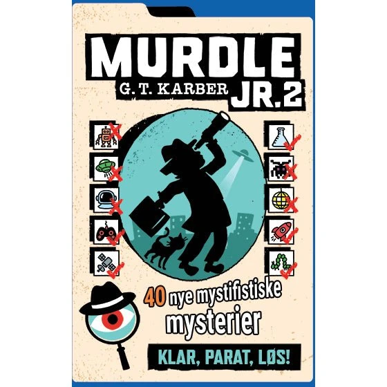 Murdle Jr. 2 - Spændende krimi-bog til små detektiver